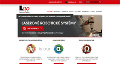 Desktop Screenshot of lao.cz